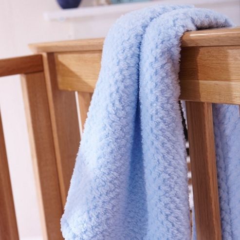 Image of Clair De Lune Blanket (honeycomb Blue)