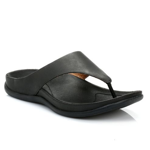 ... Black MauiLeather Sandals from our All Women's Sandals range - Tesco