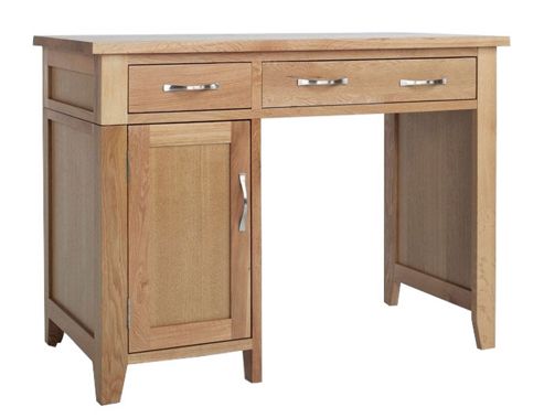 Image of Sherwood Oak Single Pedestal Desk