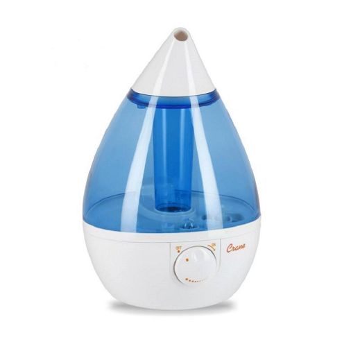 Image of Crane Ultrasonic Cool Mist Humidifier Blue Drop
