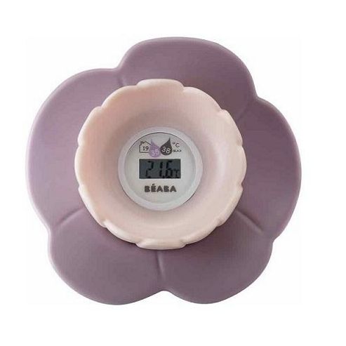 Image of Beaba Lotus Digital Bath And Room Thermometer Rose