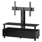 Sonorous Troy TV Cabinet in Black for up to 60 inch TVs