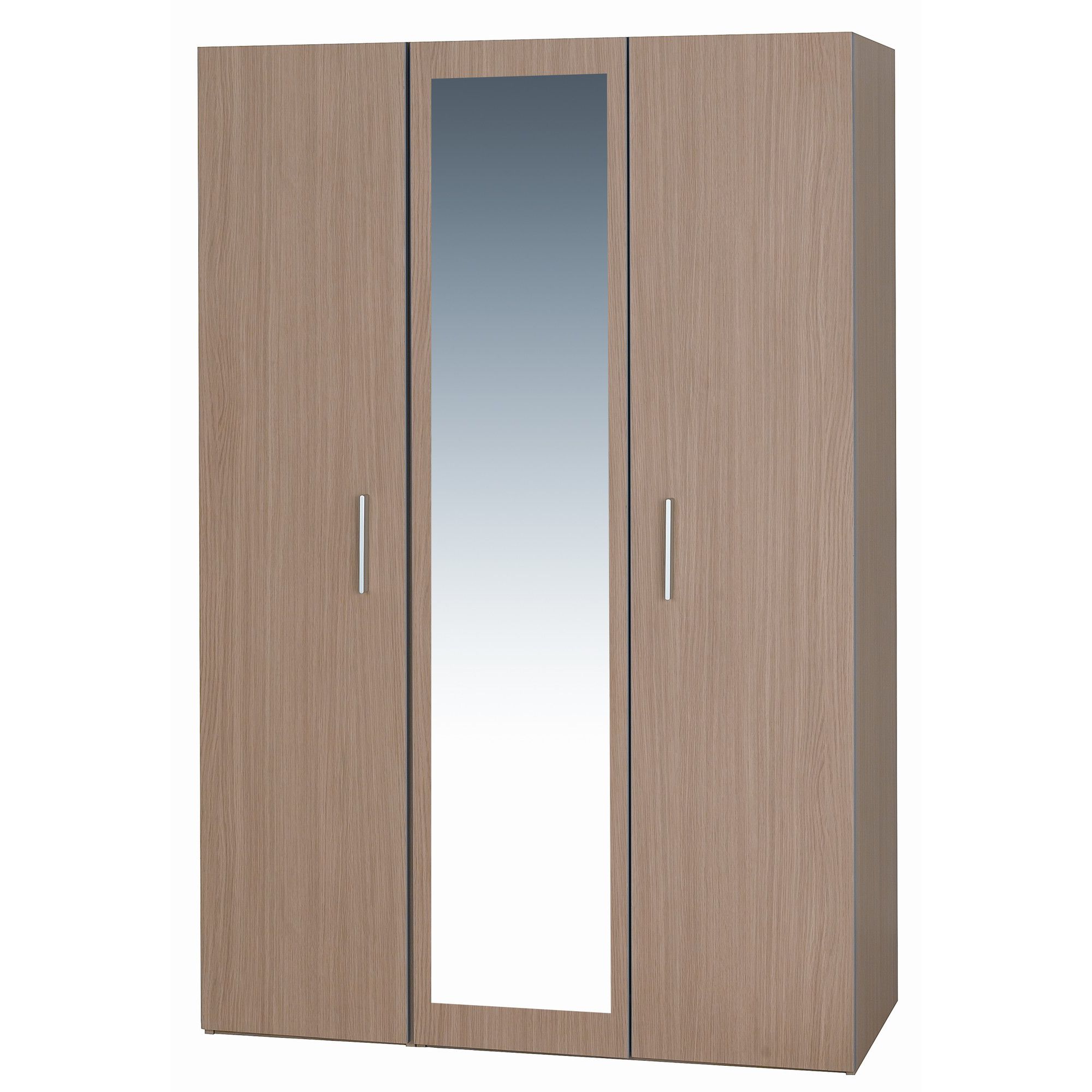 Alto Furniture Mode Oak Three Door Wardrobe at Tesco Direct