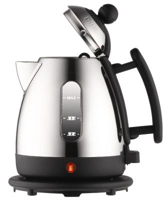 Dualit 72200 1 litre Mini Jug Kettle Polished Stainless Steel and Black