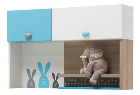 Image of Newjoy Blue Bunny Children S Study Desk Top Unit