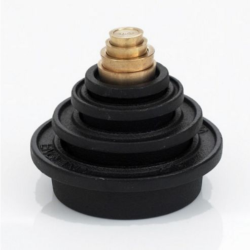 Image of Icd Scale Weights Imperial - Cast Iron And Brass