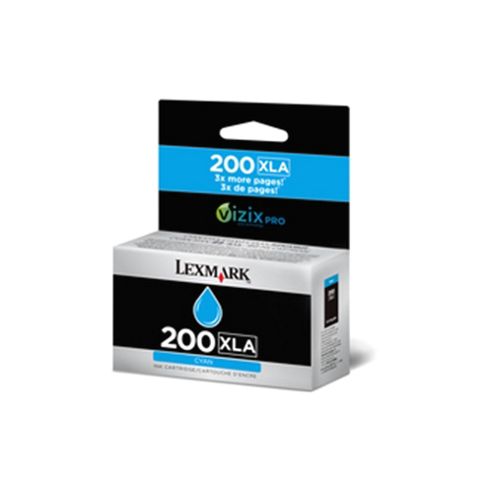 Image of Lexmark No200xla Inkjet Cartridge High Yield Cyan 14l0198