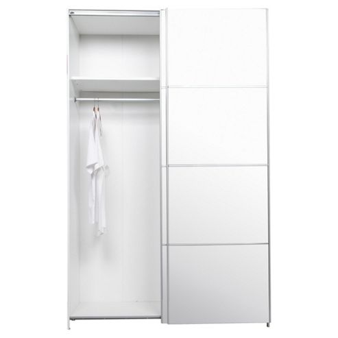 Image of Smith Slider H206 X W130cm White With Mirrors