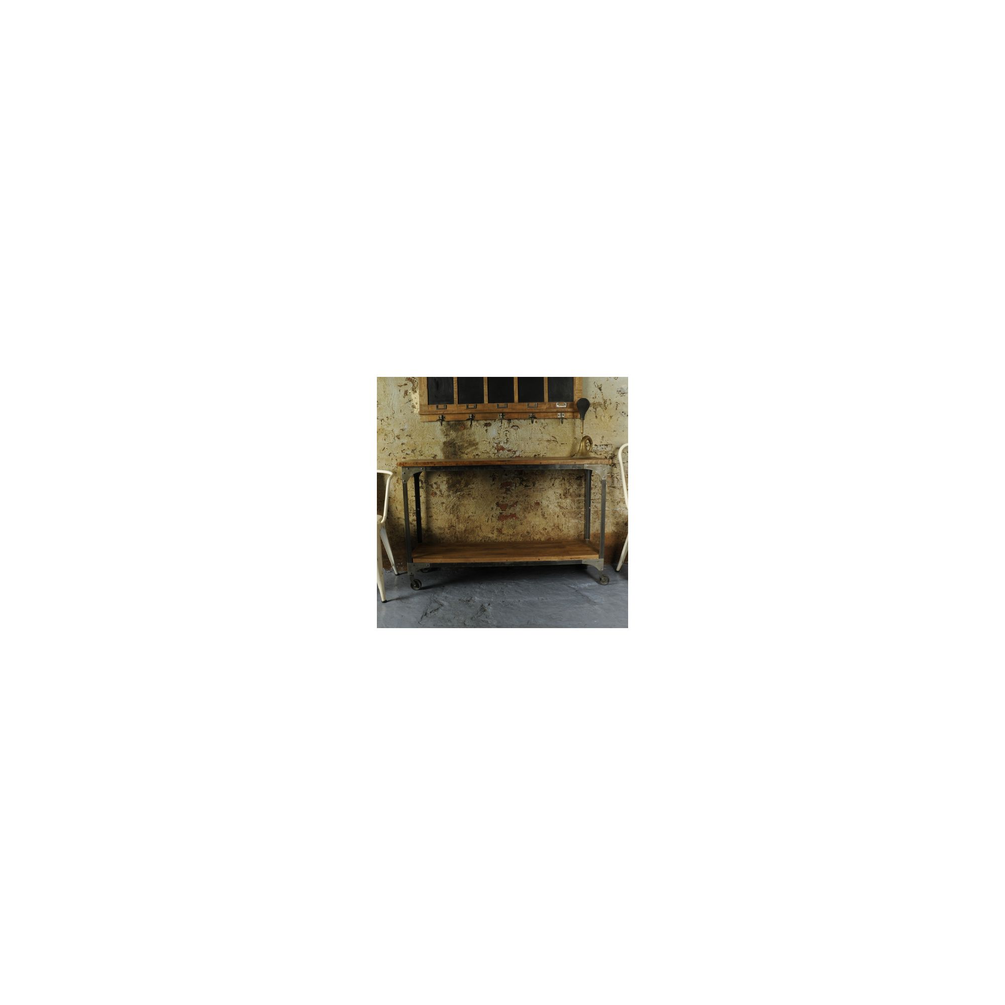 Oceans Apart Industrial Living Consol Table at Tesco Direct