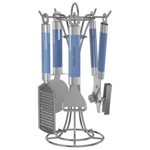 Image of Morphy Richards Accents Gadget Set, 4 Piece, Cornish Blue