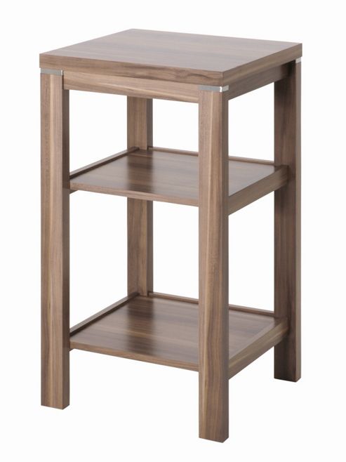 Image of Urbane Designs Samba Nut Console Table In Walnut