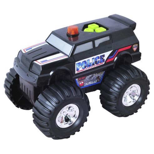 Image of City Response Black Police Car