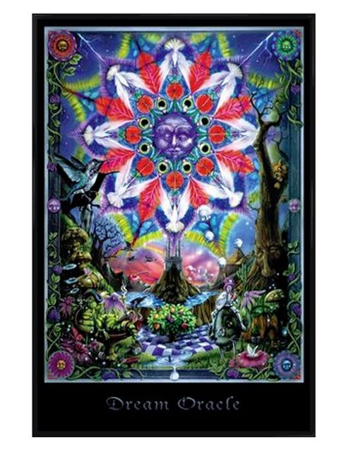 Image of Gloss Black Framed Dream Oracle Poster