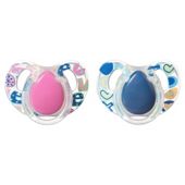 Tommee Tippee Decorated Soothers 6-18 Months X2