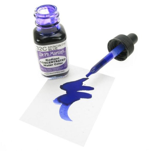 Image of Dr. Ph. Martin's Radiant Concentrated Watercolours - Hyacinth Blue