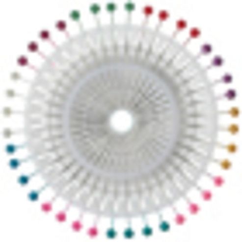 Image of Pearl Head Pins Assd Rosette