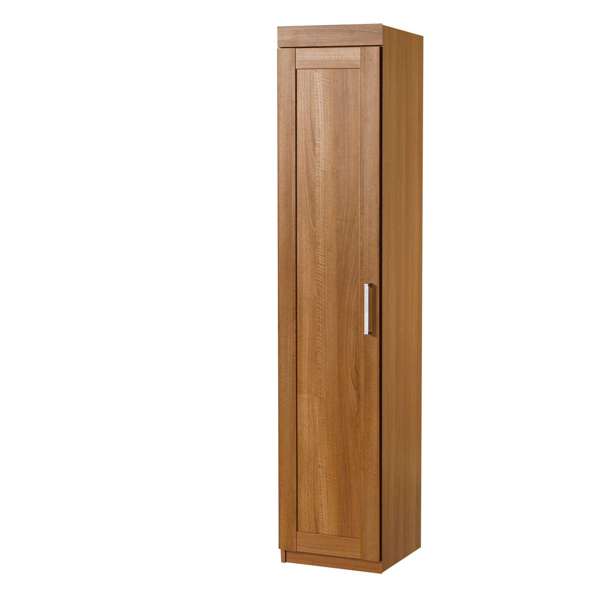 Alto Furniture Visualise Alive Single Wardrobe in Natural Aida Walnut at Tesco Direct