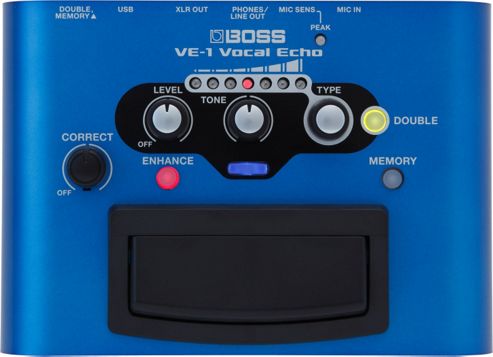 Image of Boss Ve-1 Vocal Echo Compact Vocal Live Effects Unit