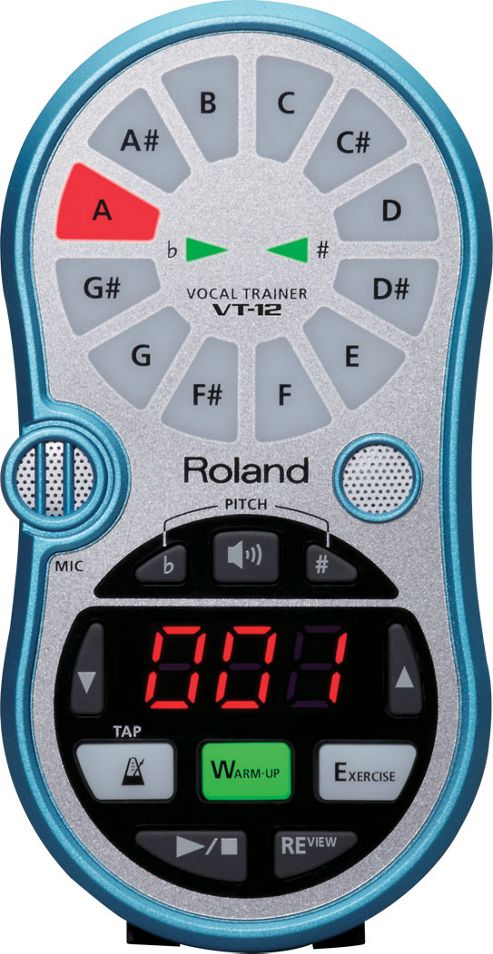 Image of Roland Vt-12 Blue Vocal Trainer