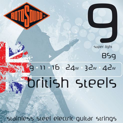 Image of Rotosound British Steels Strings 09-42