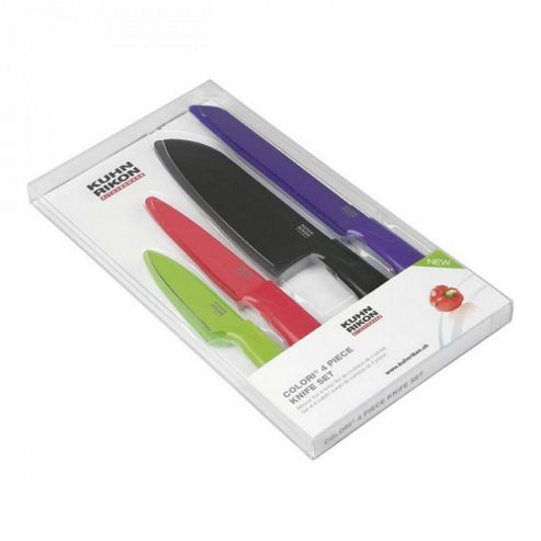 Image of Kuhn Rikon Colori Knife Set - 4 Piece