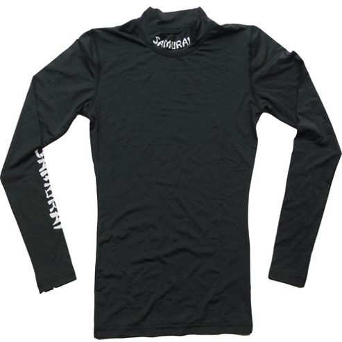 Image of Samurai Underskinz 142 Longsleeve Baselayer Tee - Black