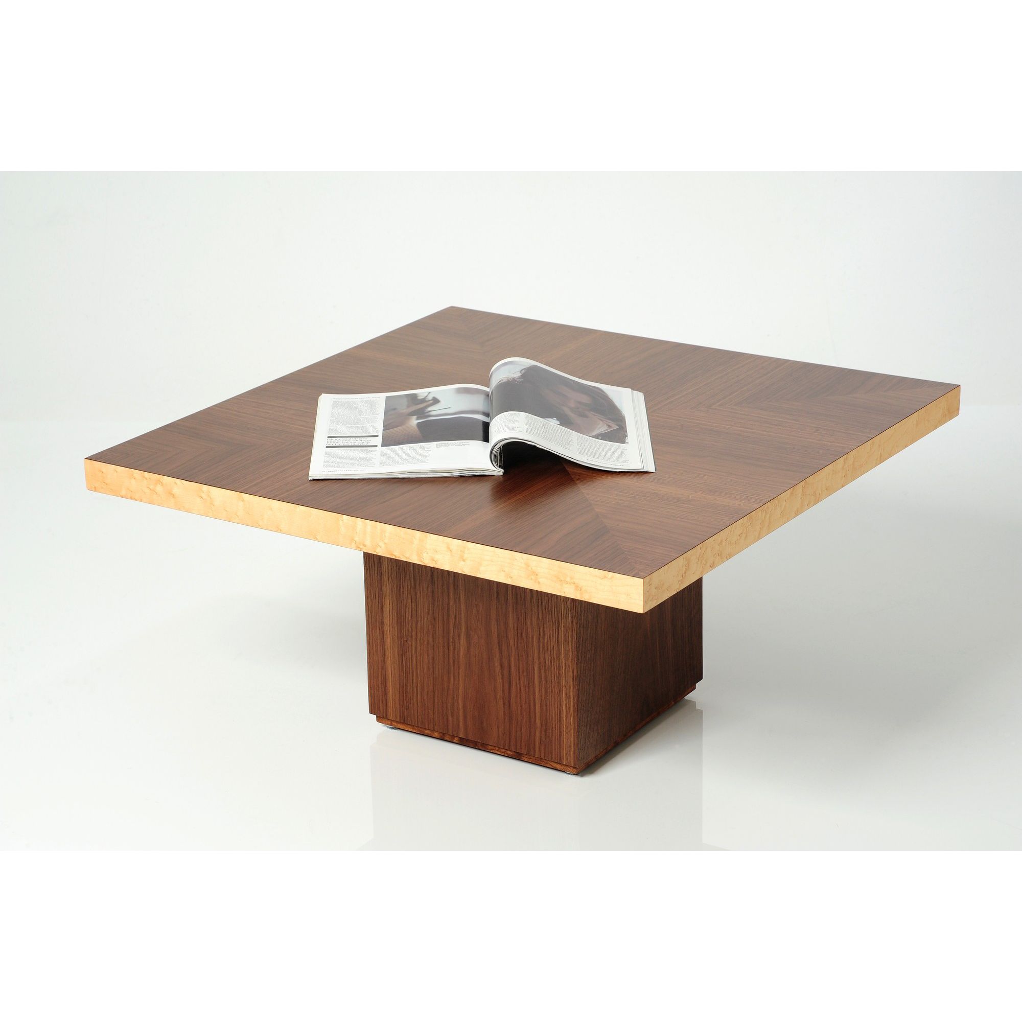Trefurn Tablet Coffee Table - Fumed Oak and Birds Eye Maple at Tesco Direct