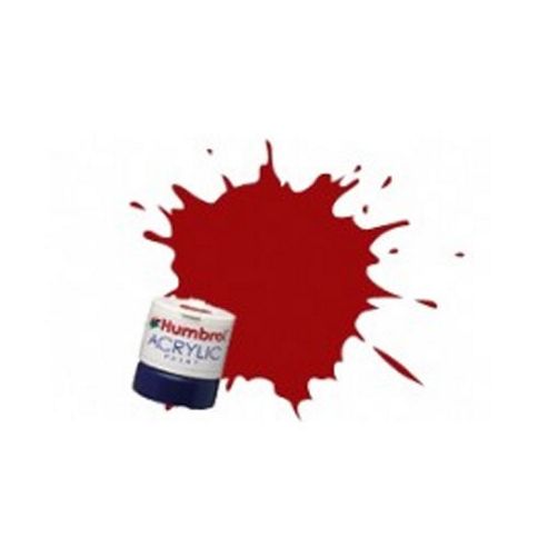 Image of Humbrol Paint Ews Red Rc418 Acrylic Rail Paint