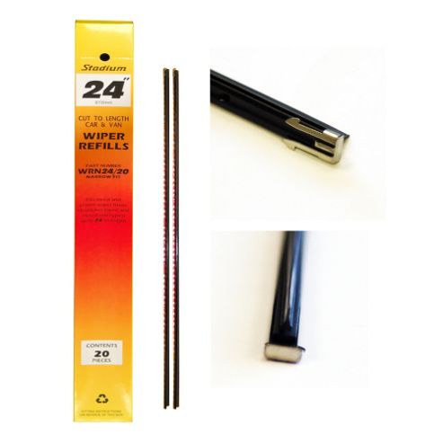 Image of Stadium - 24 Inch Car / Van Wiper Blade Refills - Box Of 20