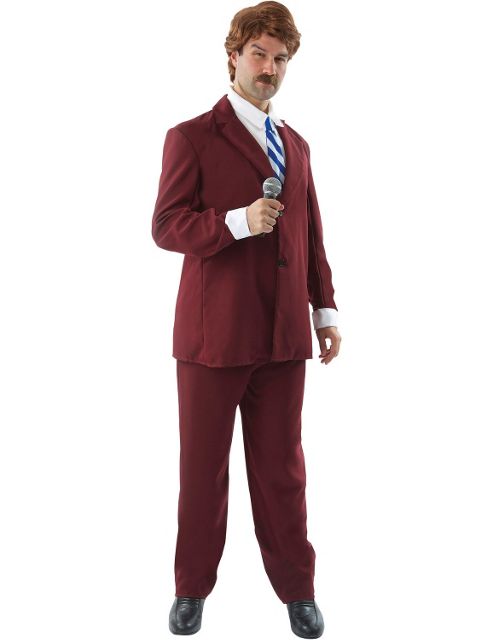 Image of Ron Burgundy Anchorman Costume Extra Large