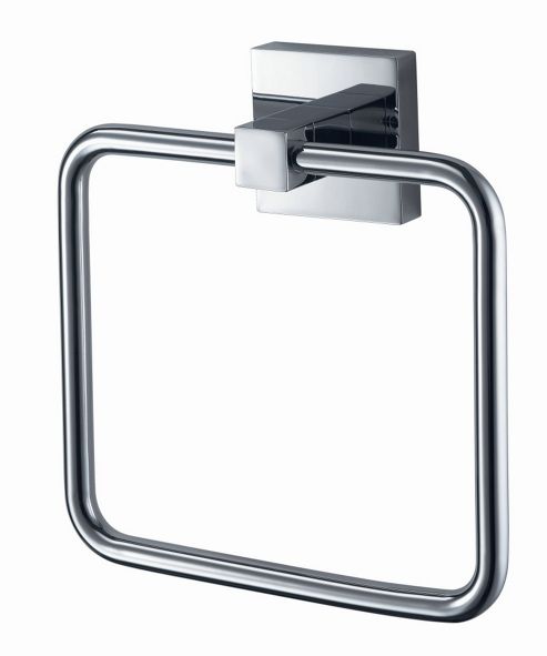 Image of Haceka Mezzo Towel Ring In Chrome