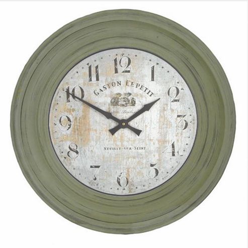 Image of Roger Lascelles Clocks Framed Gaston Dial Wall Clock