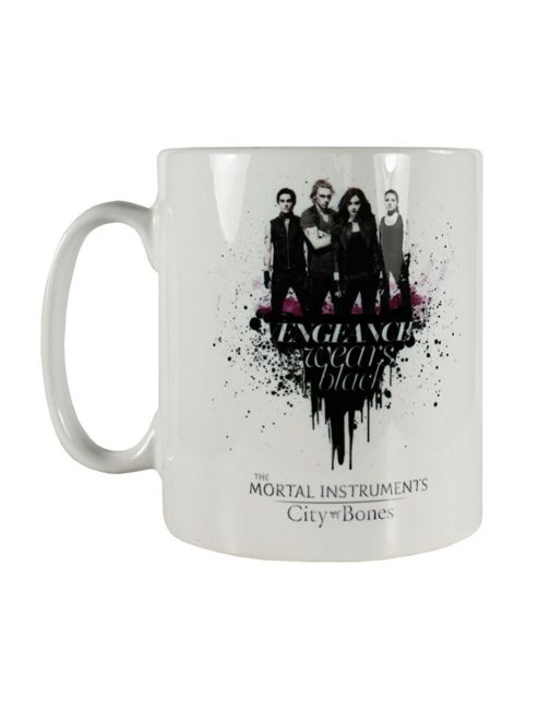 Image of The Mortal Instruments City Of Bones Vengeance Wears Black 10oz Ceramic Mug