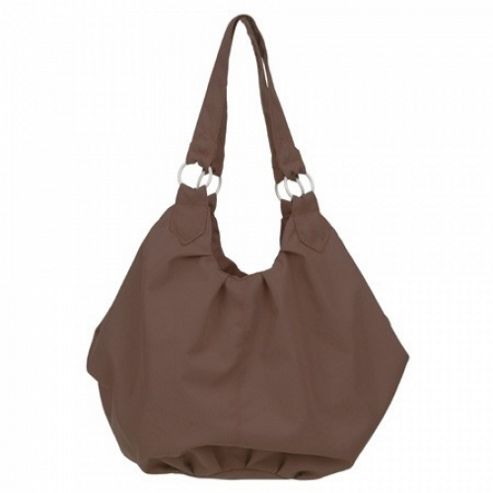 Image of Obaby Pompom Changing Bag - Brown