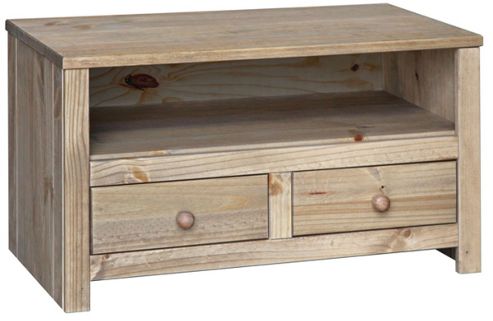Image of Core Hacienda Waxed Pine Cabinet For Up To 37 Inch