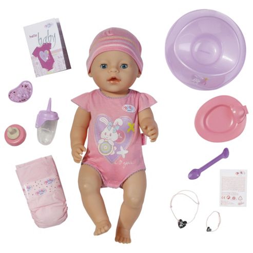 Image of Baby Born Interactive Girl Doll