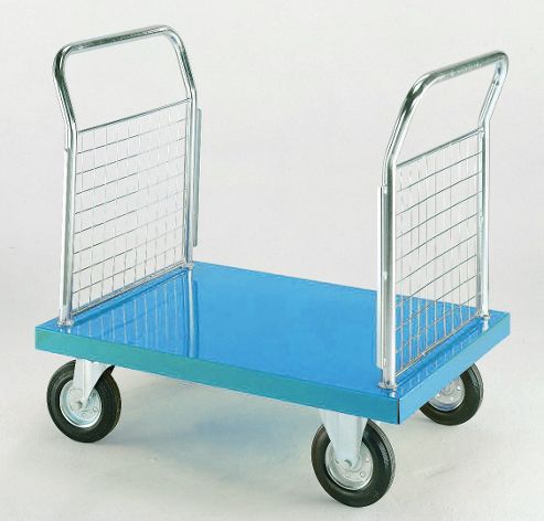 Image of 1000x600mm Platform Truck Double End Mesh