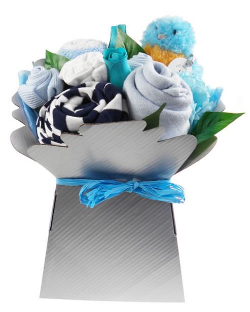 Image of Baby Boy Clothes Flower Box
