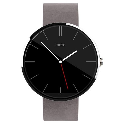 Image of Motorola Moto 360 Grey Leather
