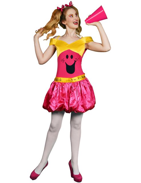 Image of Adult Little Miss Chatterbox Morph Costume Small