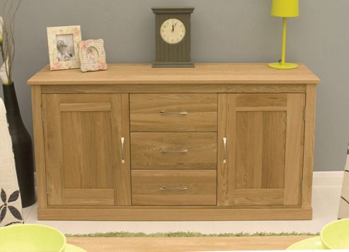 Image of Baumhaus Mobel Oak Large Sideboard