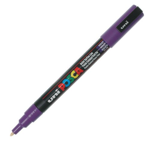 Image of Uni Pc-3m Posca Marker Violet
