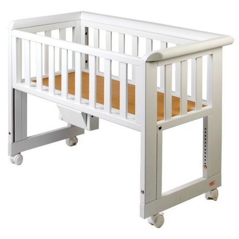 Image of Troll Bedside Crib (white)