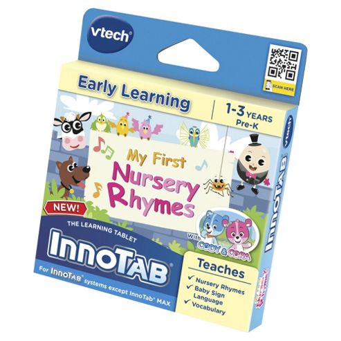Image of Vtech Cody And Cora Nursery Ryhmes Innotab Baby Software