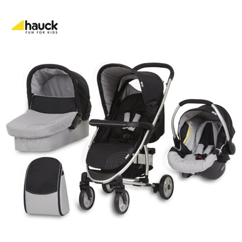 Image of Hauck Malibu All-in-one Pushchair, Caviar/silver
