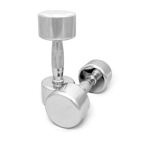 Image of Body Power 12.5-20kg Ergo Chrome Dumbbell Set