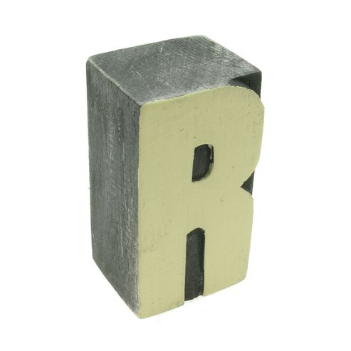 Image of Block Letter - R
