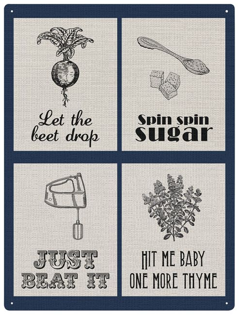 Image of Red Hot Lemon Beet Drop Mix Wall Art