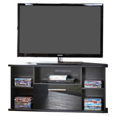 Image of Welcome Furniture Living Room Corner Tv Stand - Modern Oak