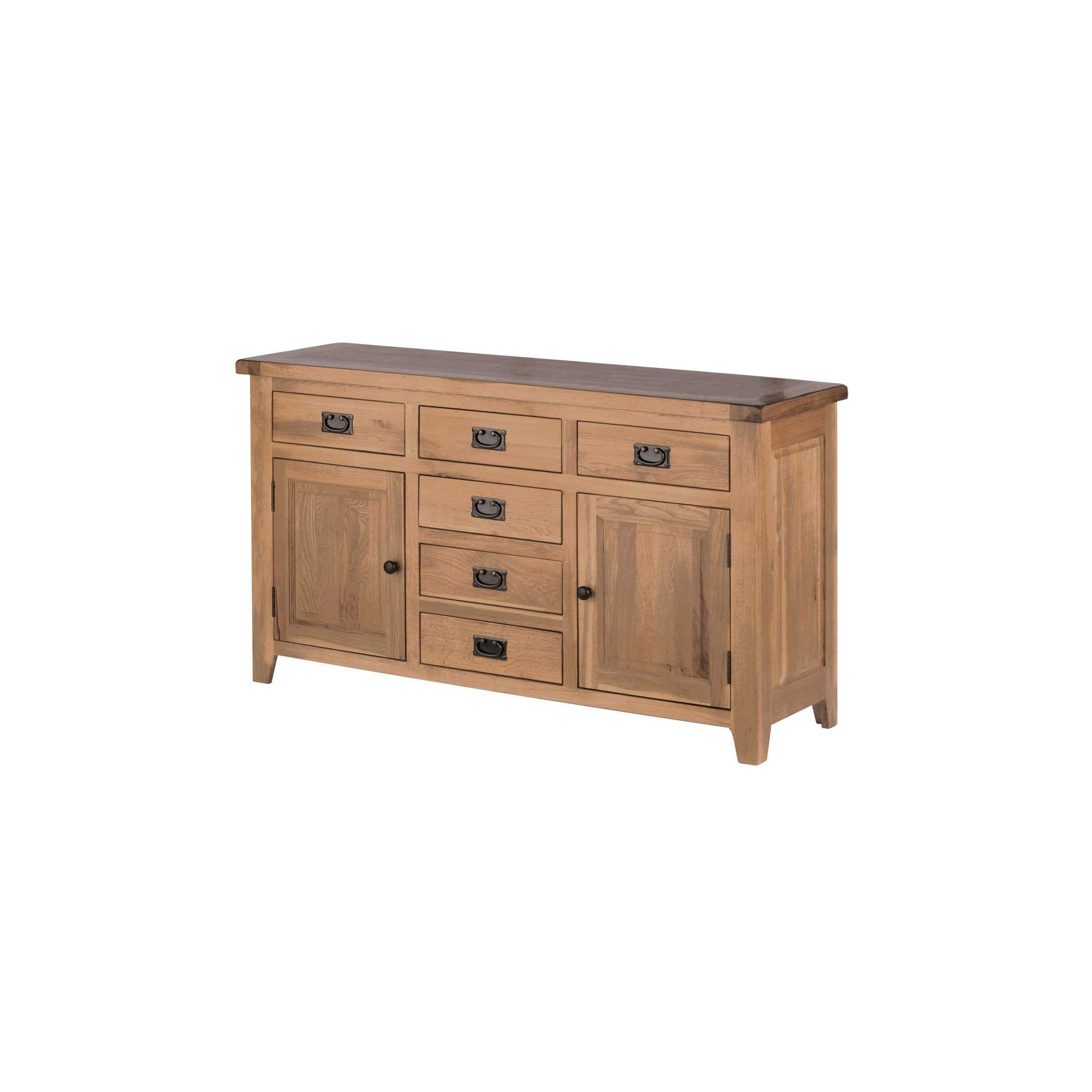 Thorndon Sandown Large Sideboard in Rustic Oak at Tescos Direct